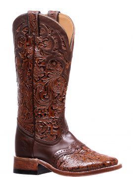 boulet hand tooled cowgirl boots