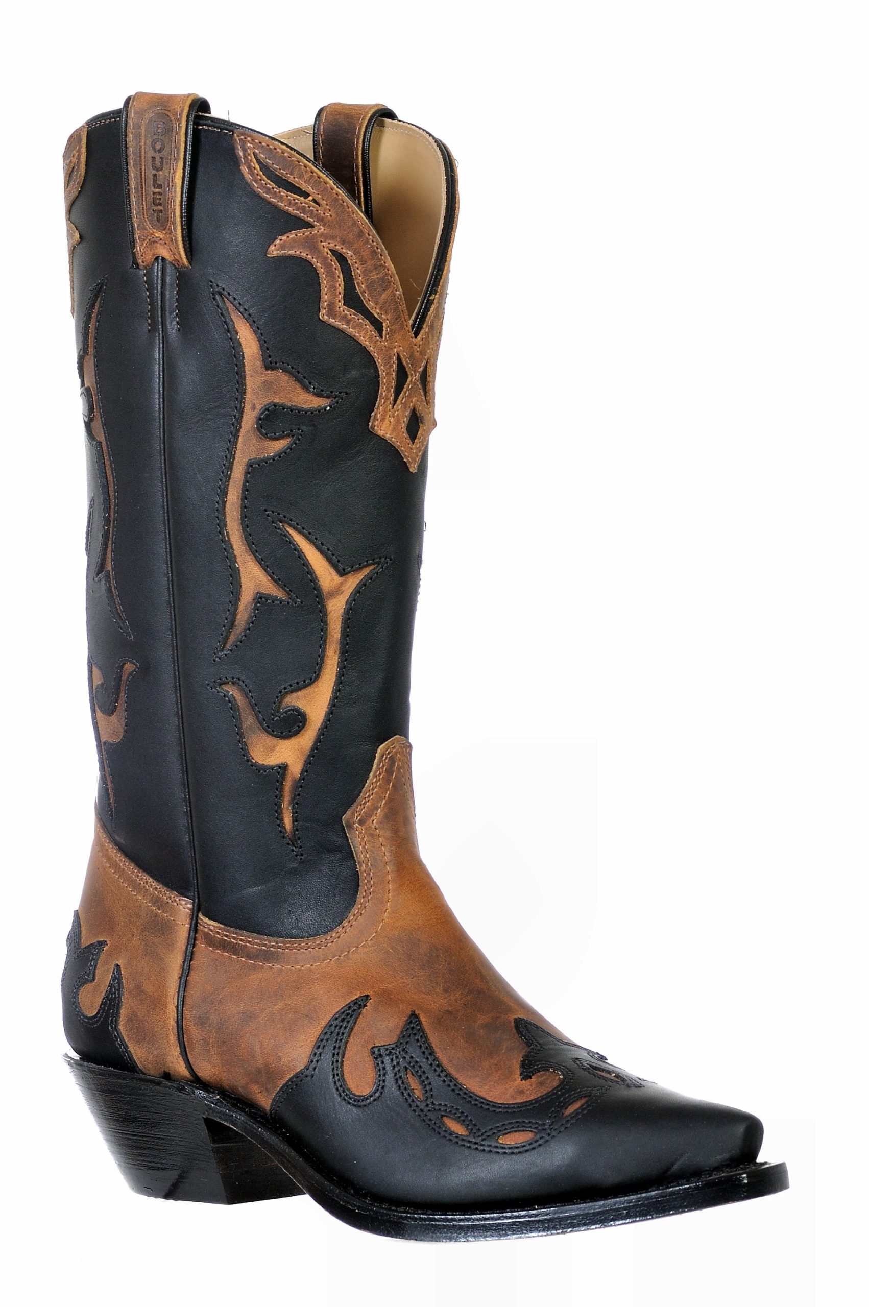 Boulet Western Boots Womens Challenger Cowboy Virginia Mesquite 7761,  Brown, 8 : : Clothing, Shoes & Accessories